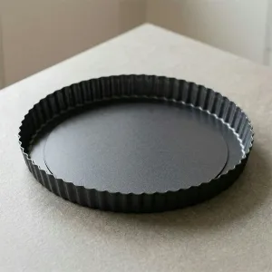 Forma para Quiche com Base Removível, Antiaderente, para Torta