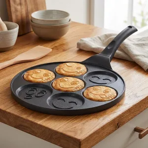Frigideira Mini de Panquecas com Carinhas