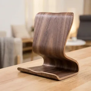 Suporte de Madeira para Tablet e Telemóvel