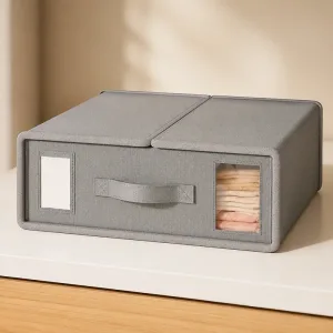 Organizador tecido para guardar lençóis