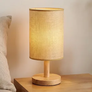 Candeeiro de Cabeceira LED Minimalista com Luz Noturna Ajustável