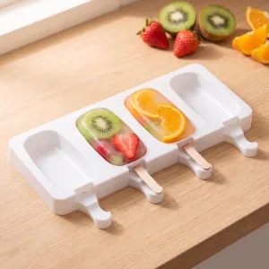 Molde de silicone DIY para gelados de pau