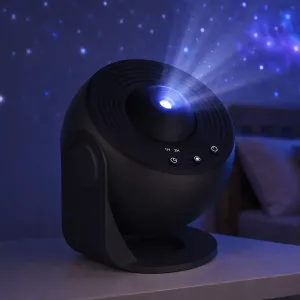 Luminária Noturna Projetor de Galáxia LED USB Rotativa