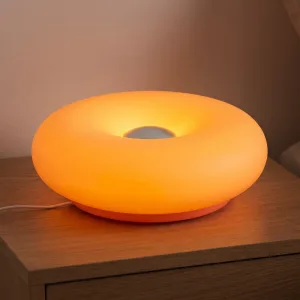 Candeeiro tátil USB minimalista para mesa de cabeceira, luz noturna regulável