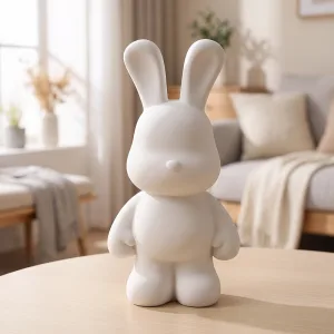 Boneca animal para pintar DIY para decoração de casa