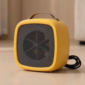 Mini aquecedor elétrico portátil