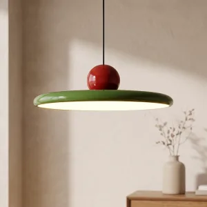 Lustre minimalista moderno com luzes de teto suspensas LED branco quente