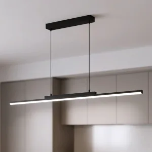 Luzes pendentes de cozinha, candeeiro de teto comprido suspenso