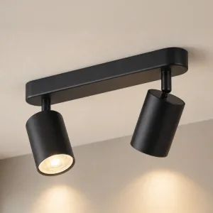 Foco de Teto LED Rotativo em Alumínio Elegante