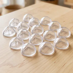 Protetor Transparente de Cantos de Mesa, 16 Peças, Capa de Segurança para Arestas