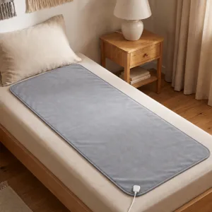 Cobertor elétrico aquecido macio para aquecer o corpo com comando